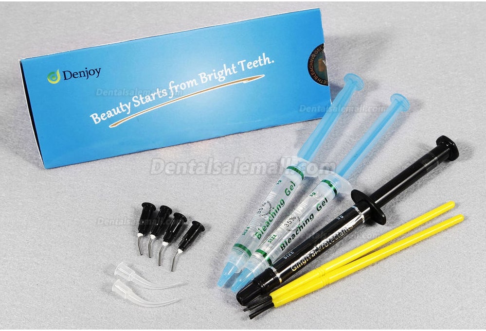 2 Sets Dental Whitening Gel For LED Teeth Accelerator Bleaching Light Lamp Kits